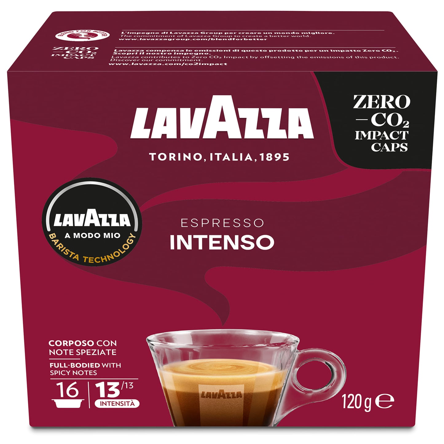 Lavazza A Modo Mio Intenso 16/1 Espresso Kafe Kapsule