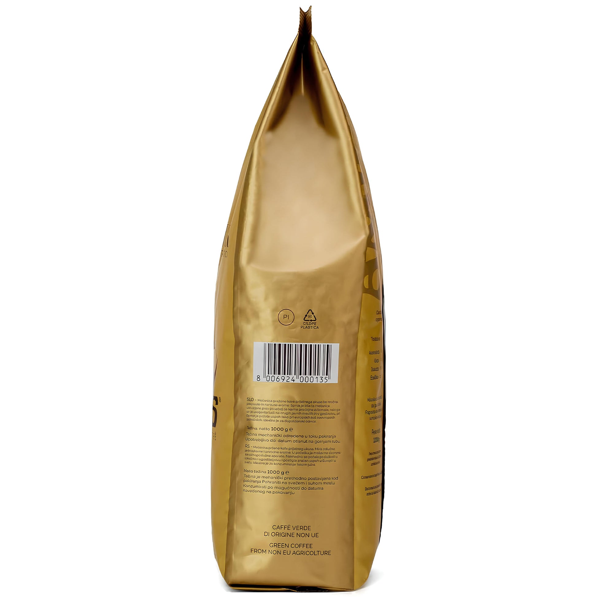 Amigos Caffè Qualità Extra Bar 1kg Zlatna Espresso Kafa u Zrnu - 3