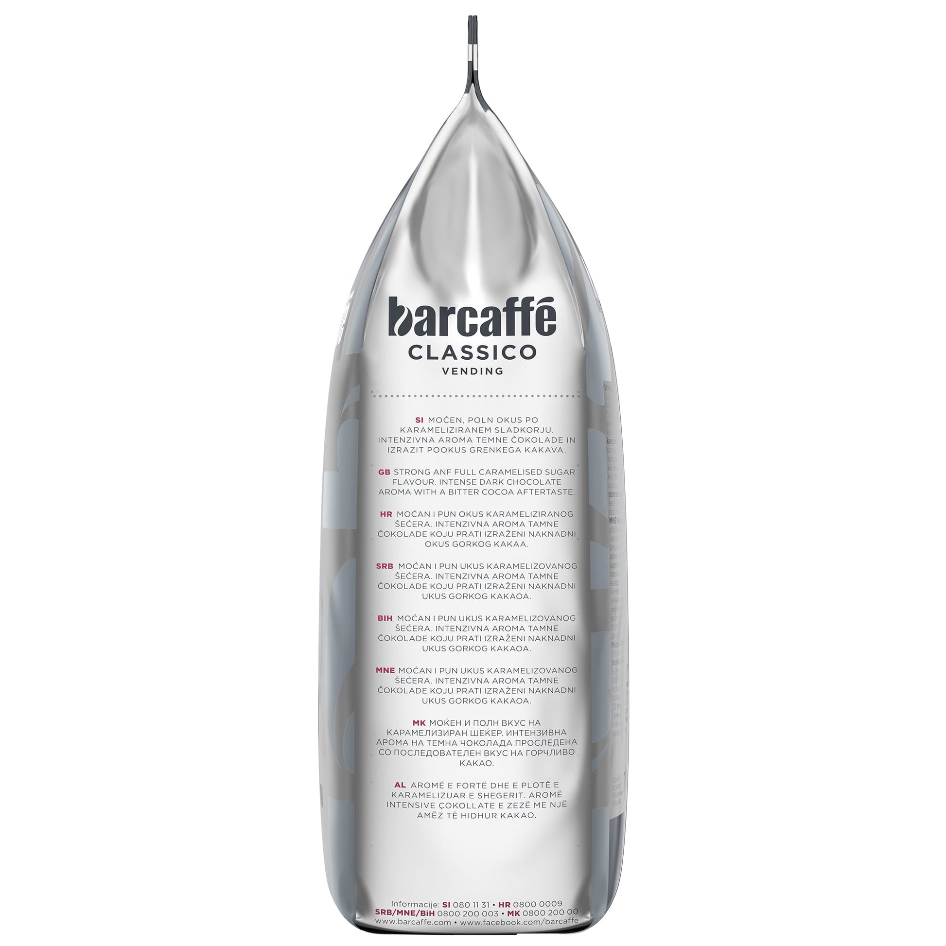 Barcaffè Vending Classico 1kg Pržena Espresso Kafa u Zrnu - 3