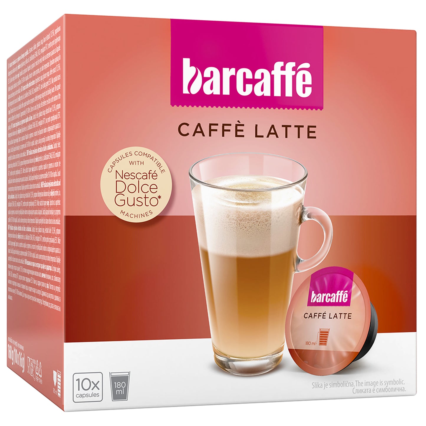 Barcaffè Caffè Latte 10/1 Dolce Gusto Kapsule