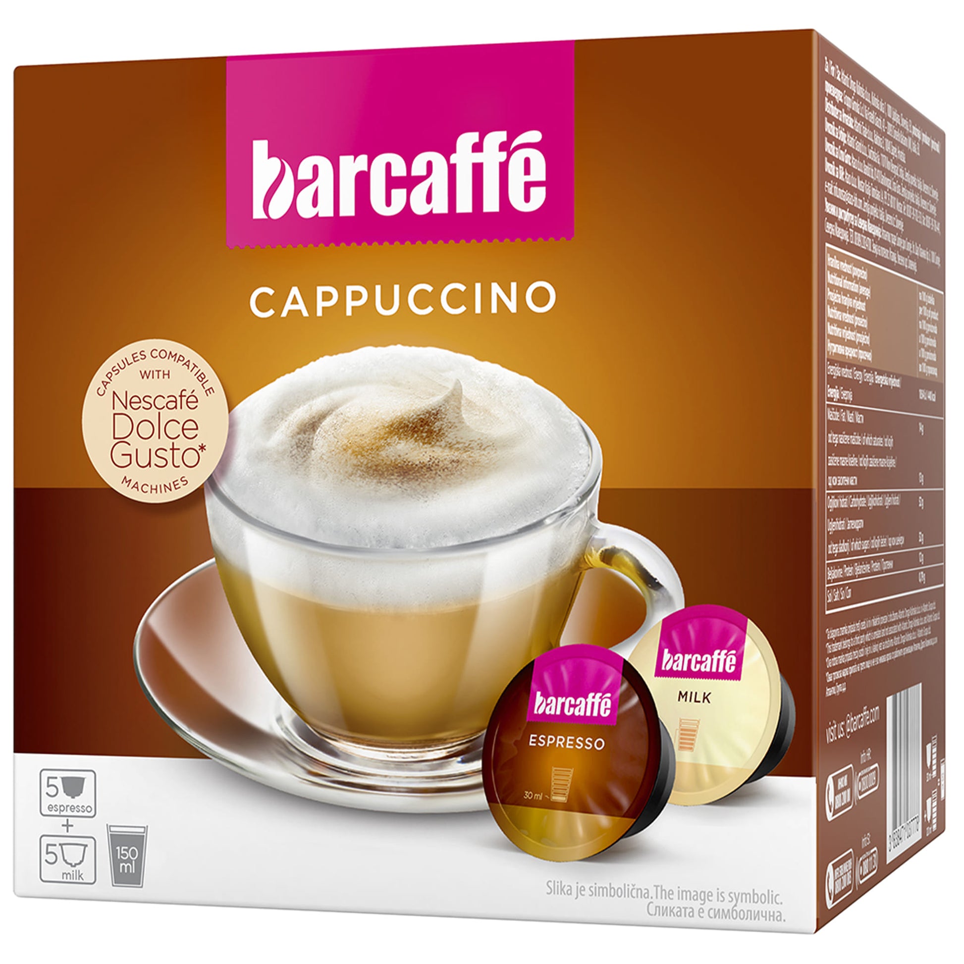 Barcaffè Cappucino 5/1 Dolce Gusto Kapsule - 2