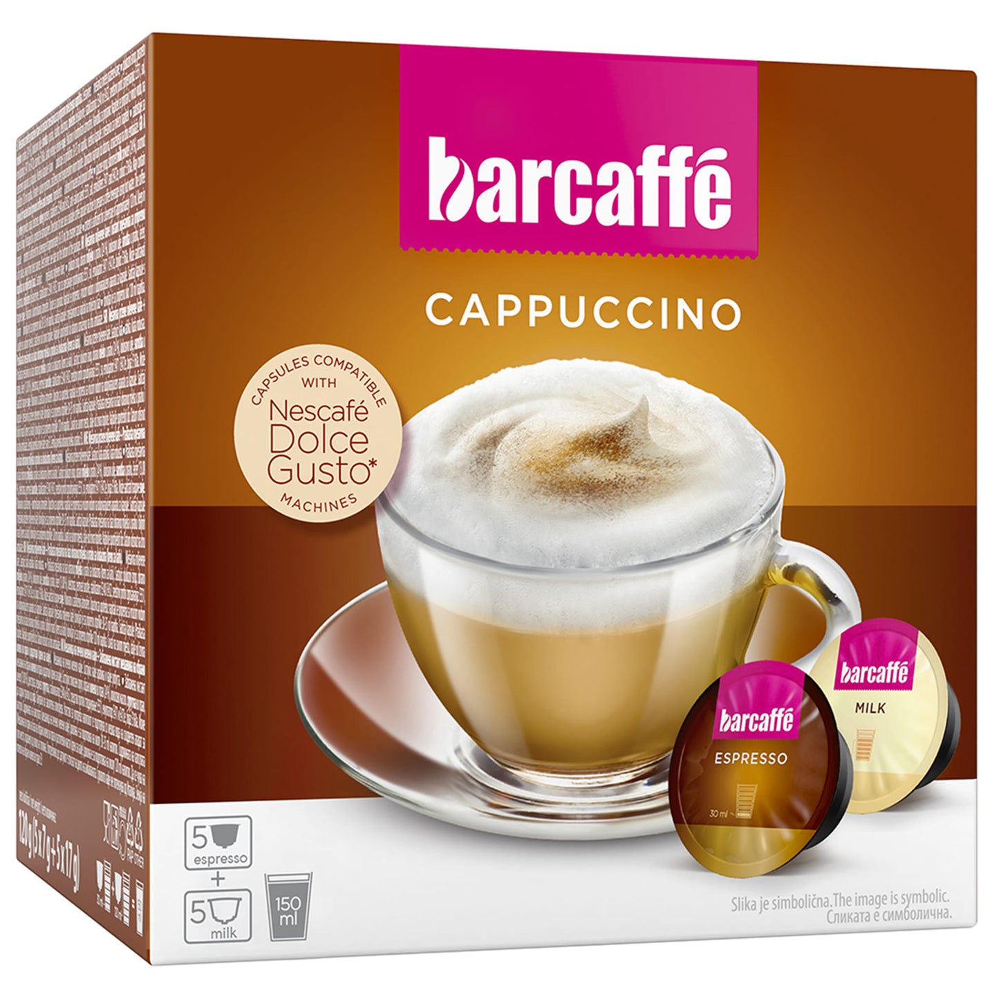 Barcaffè Cappucino 5/1 Dolce Gusto Kapsule
