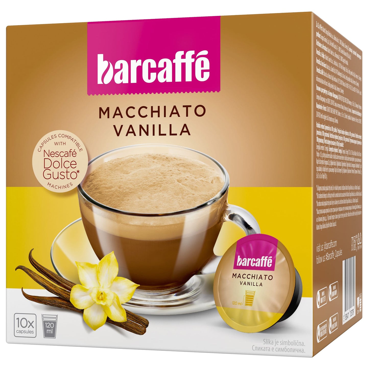 Barcaffè Vanilla Macchiato 10/1 Dolce Gusto Kapsule - 2