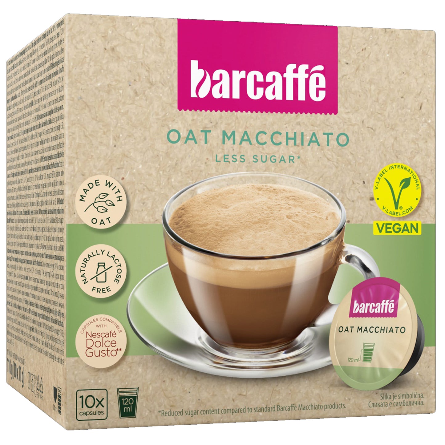 Barcaffè Oat Macchiato 10/1 Dolce Gusto Kapsule
