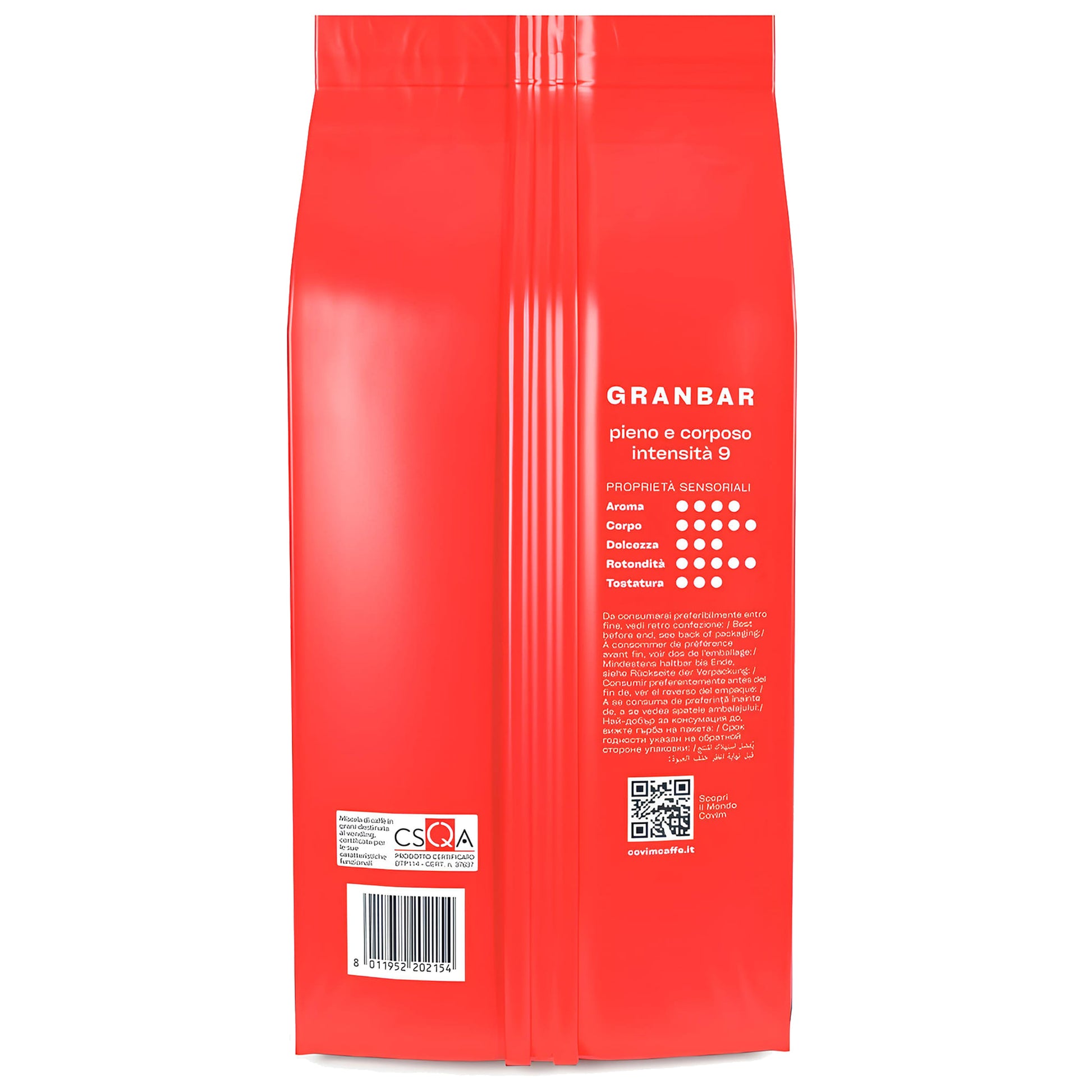 Covim Caffè Gran Bar 1kg Espresso Kafa u Zrnu - 5