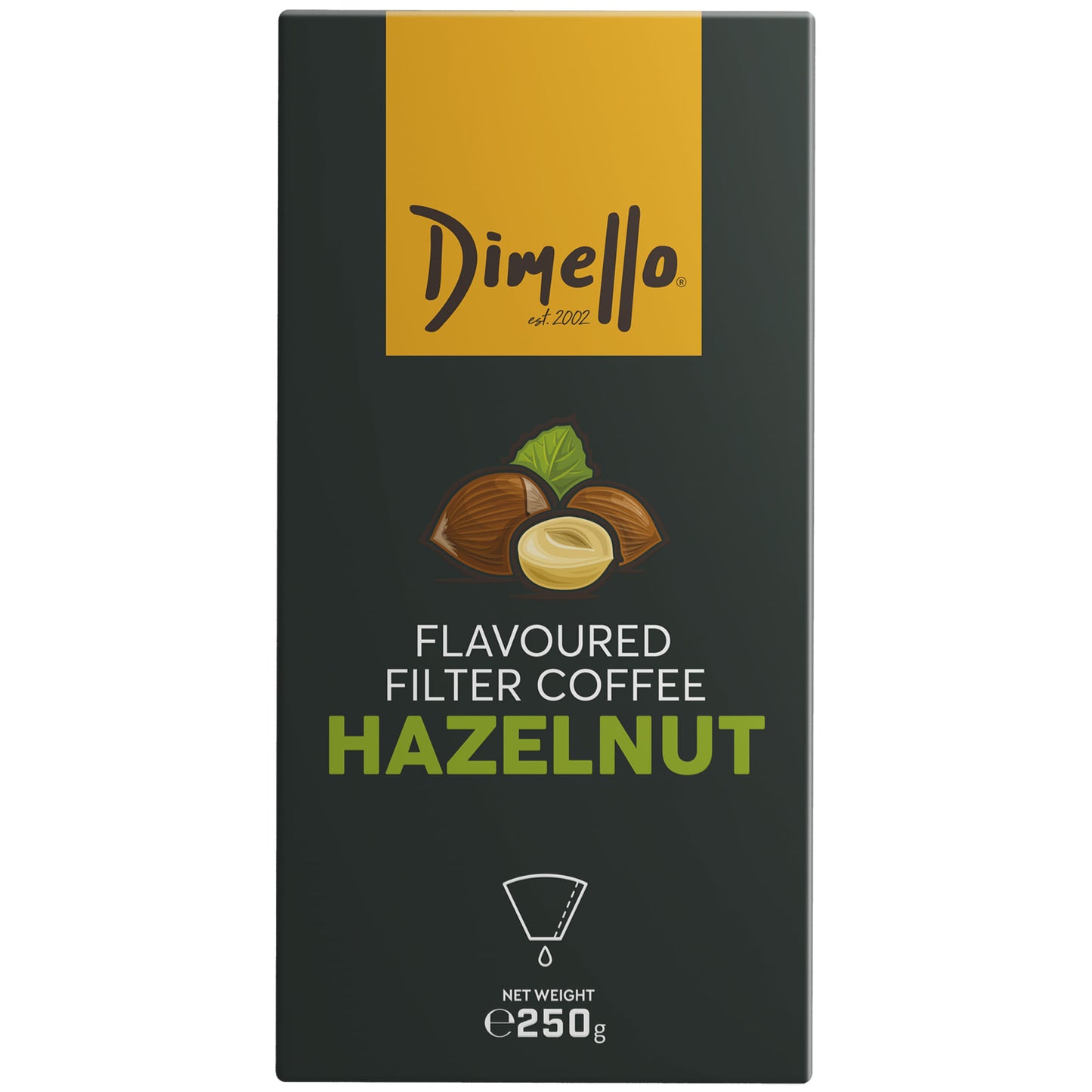 Dimello Filter Hazelnut 250g Kafa sa Ukusom
