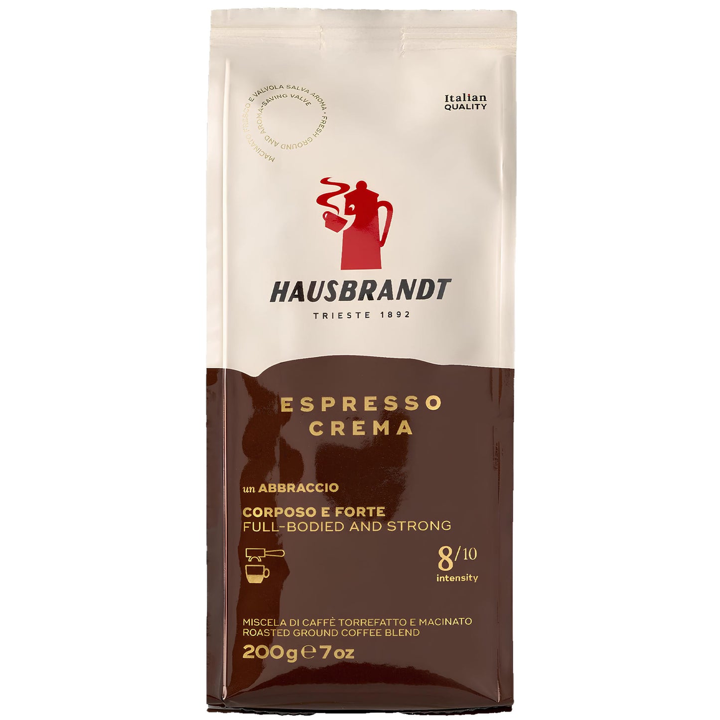 Hausbrandt Espresso Crema 200g Mlevena Espresso Kafa