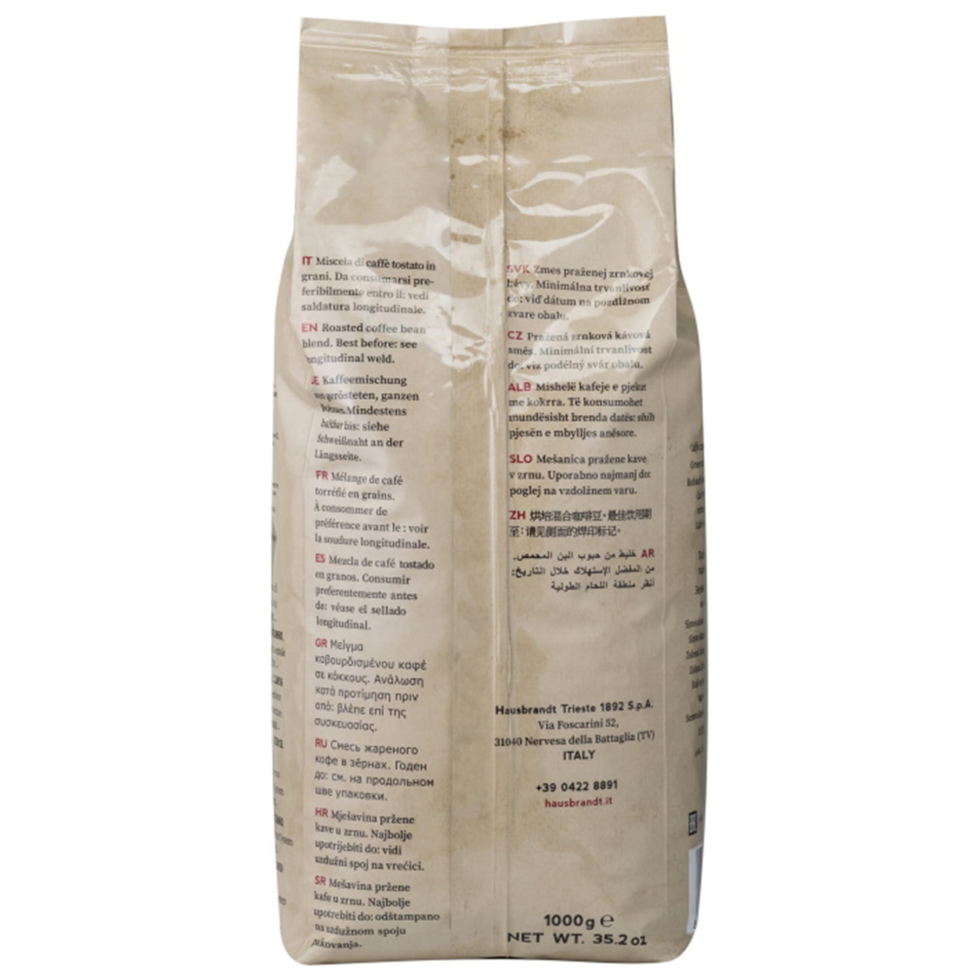 Hausbrandt Espresso Nonneti 1kg Pržena Espresso Kafa u Zrnu - 4