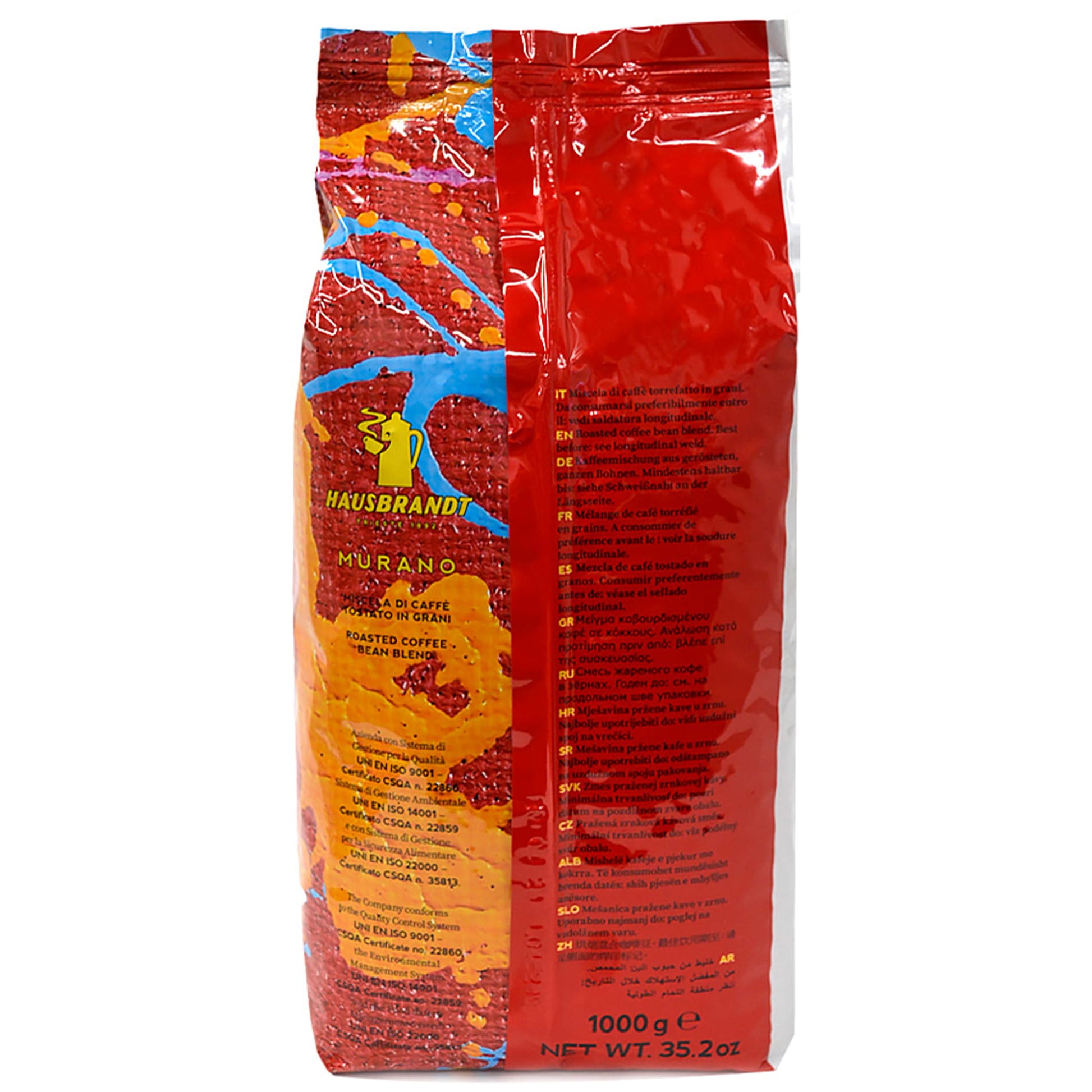 Hausbrandt Murano 1kg Pržena Espresso Kafa u Zrnu - 4