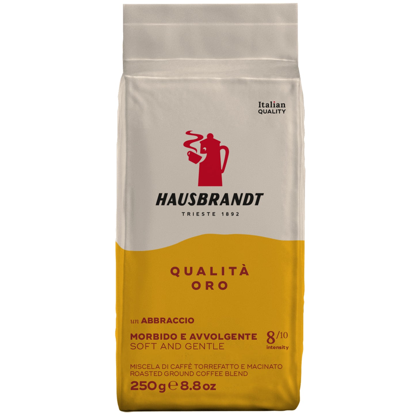 Hausbrandt Qualità Oro 250g Mlevena Espresso Kafa