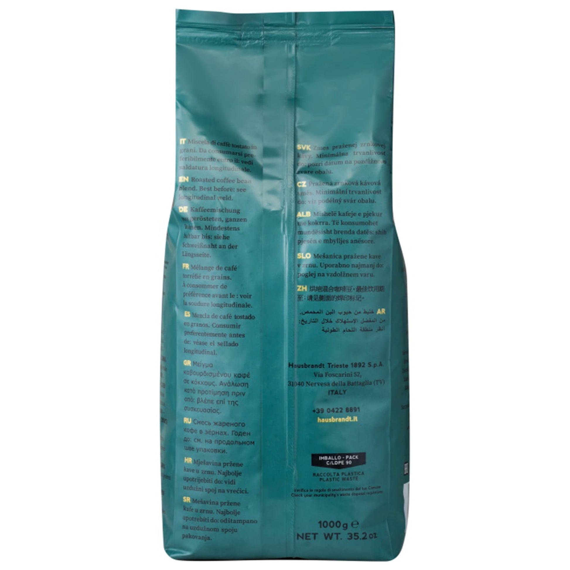 Hausbrandt Trieste 1kg Pržena Espresso Kafa u Zrnu - 4