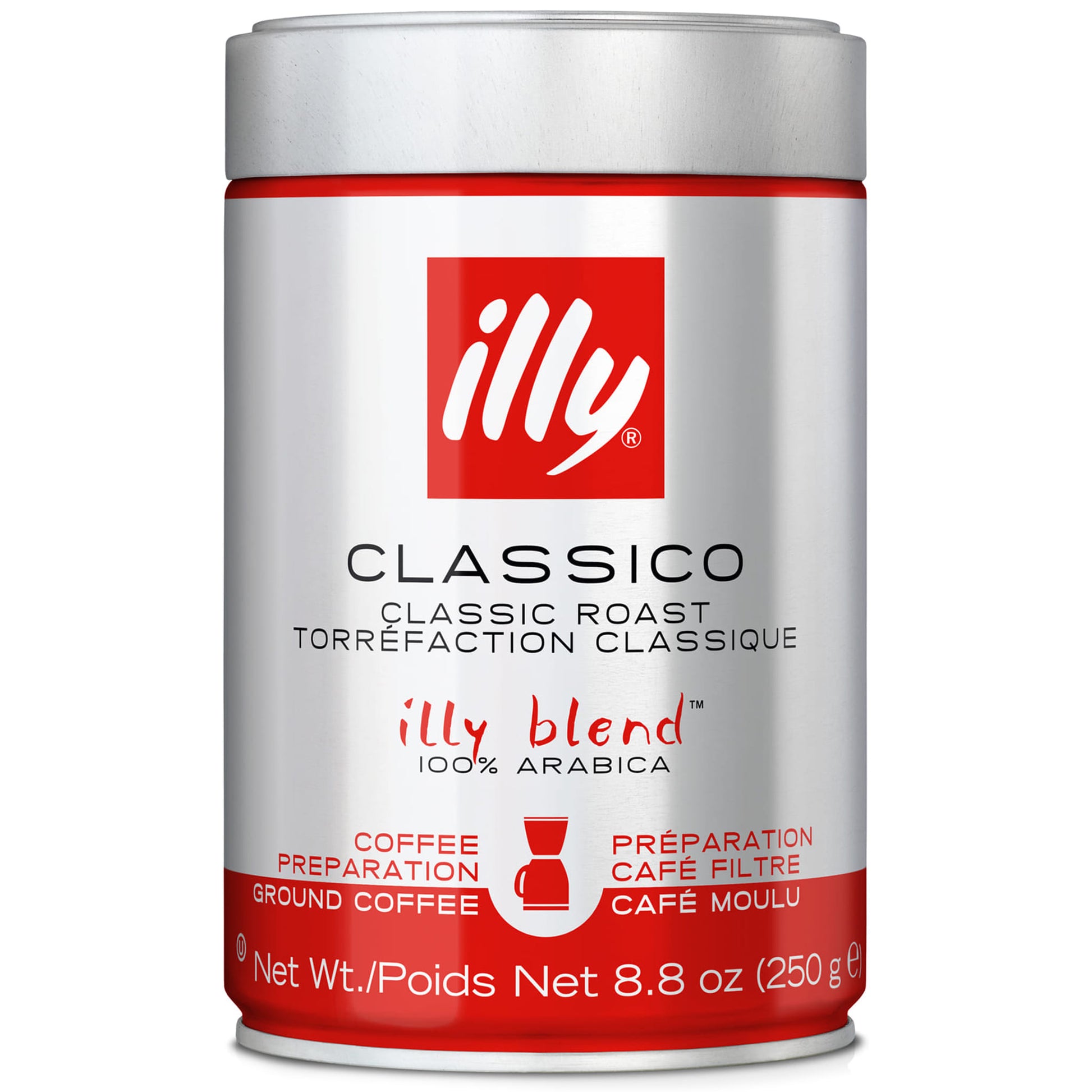 illy Classico Filter 250g Filter Kafa