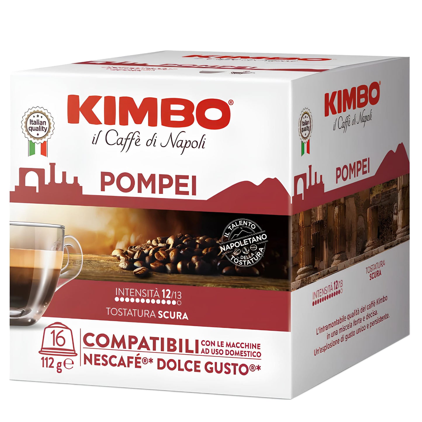 Kimbo Pompei 16/1 Dolce Gusto Kapsule