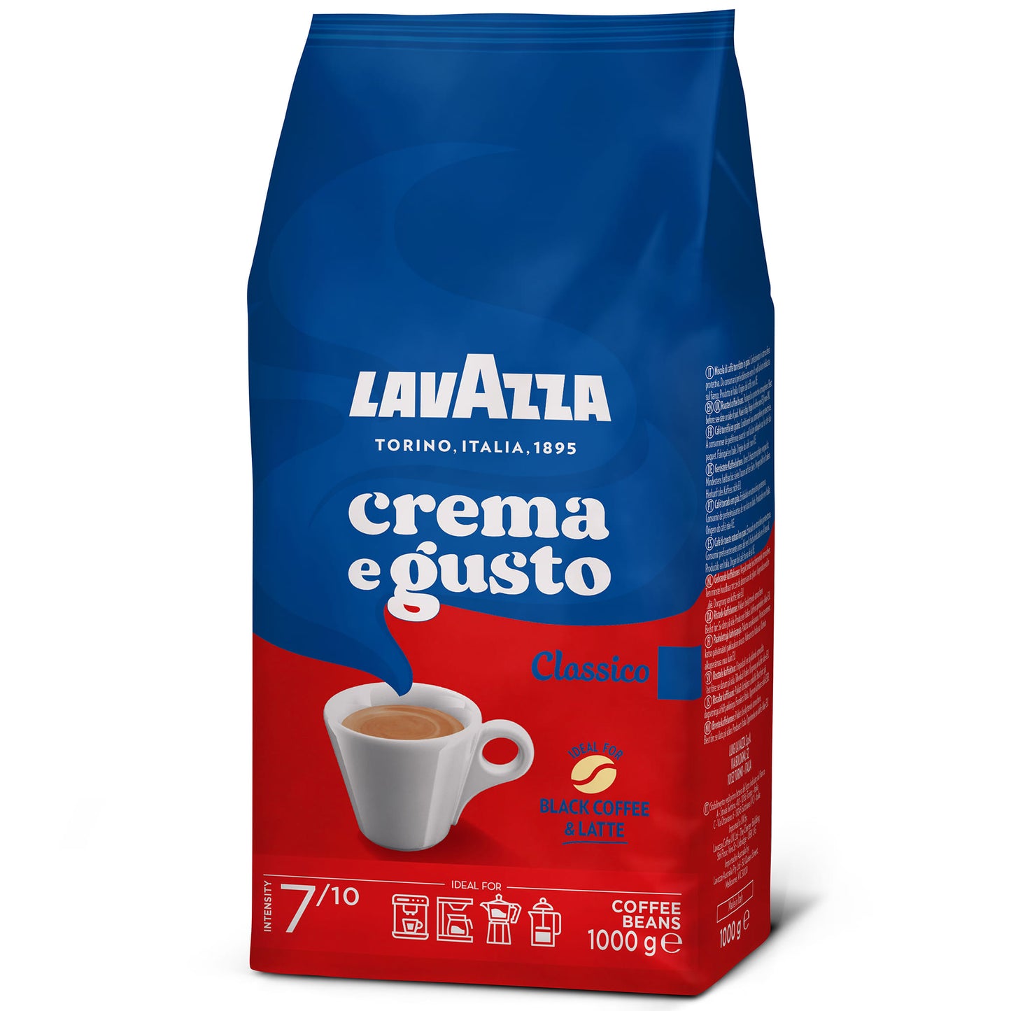 Lavazza Crema e Gusto Classico 1kg Pržena Espresso Kafa u Zrnu - 3
