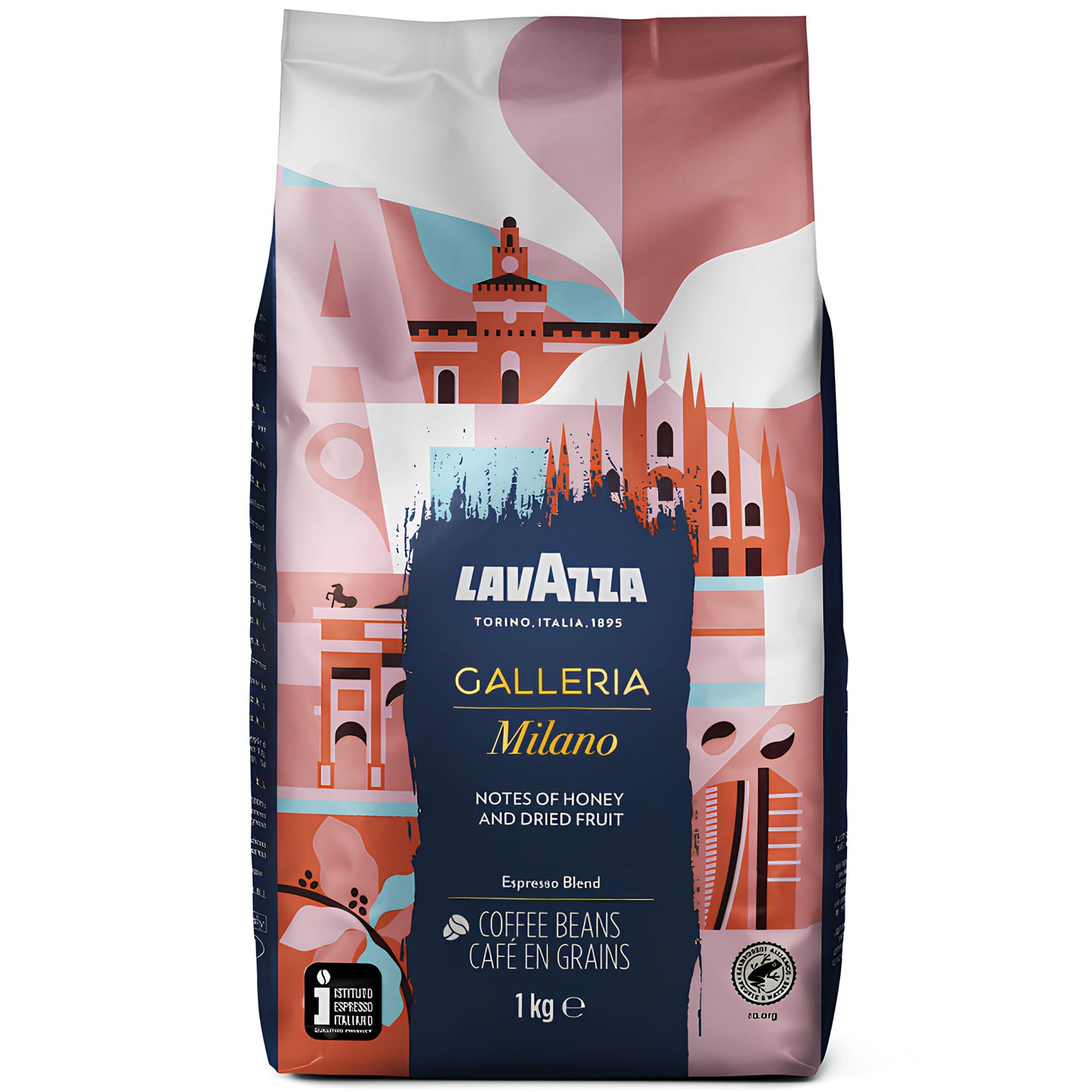 Lavazza Galleria Milano 1kg Pržena Espresso Kafa u Zrnu