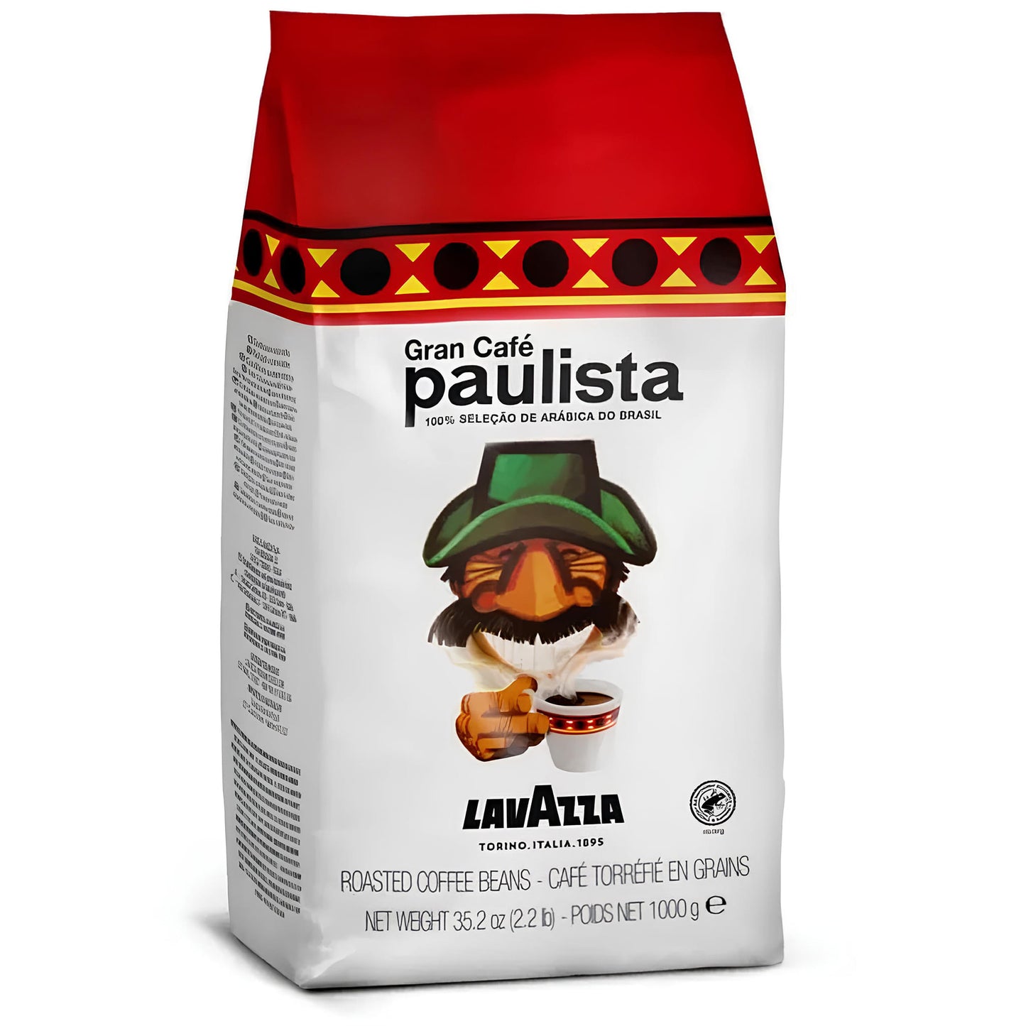 Lavazza Gran Café Paulista 1kg Pržena Espresso Kafa u Zrnu - 2