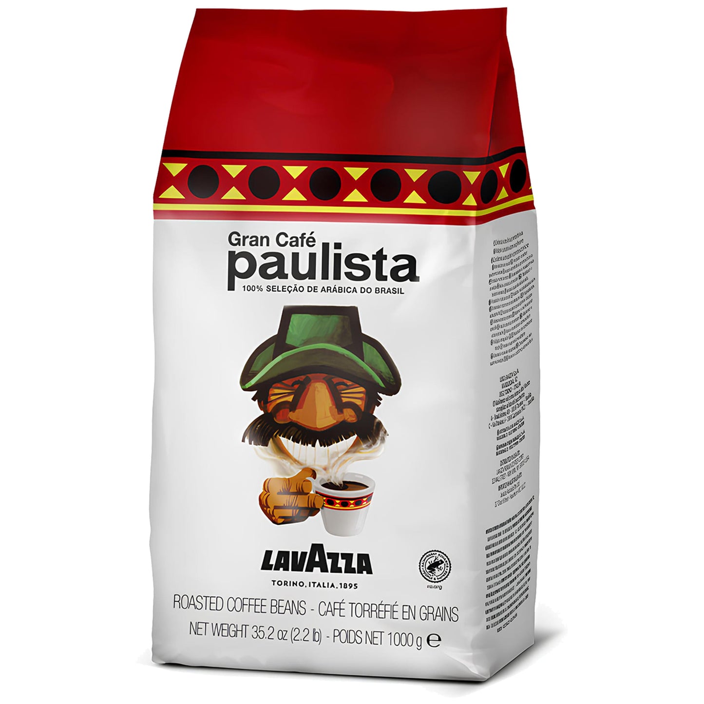 Lavazza Gran Café Paulista 1kg Pržena Espresso Kafa u Zrnu - 3