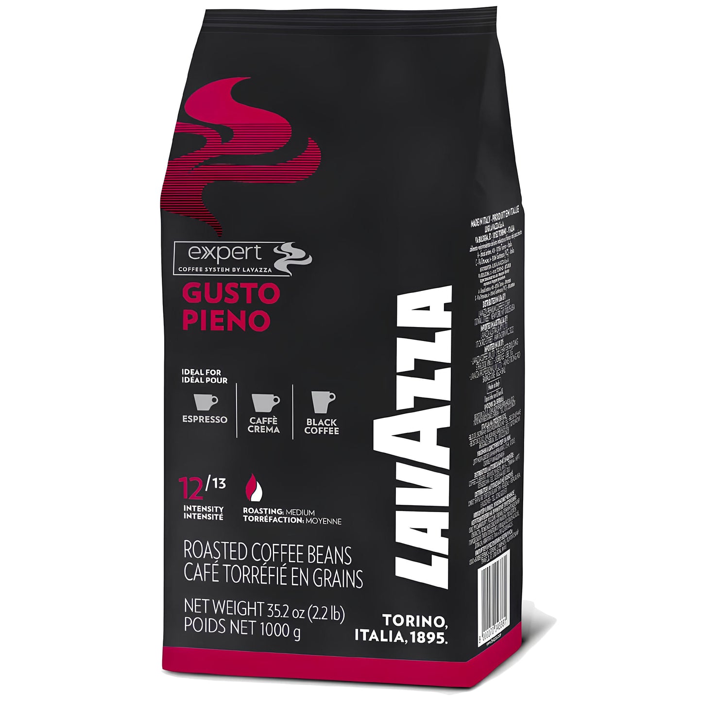 Lavazza Gusto Pieno Expert 1kg Roze Pržena Espresso Kafa u Zrnu - 3