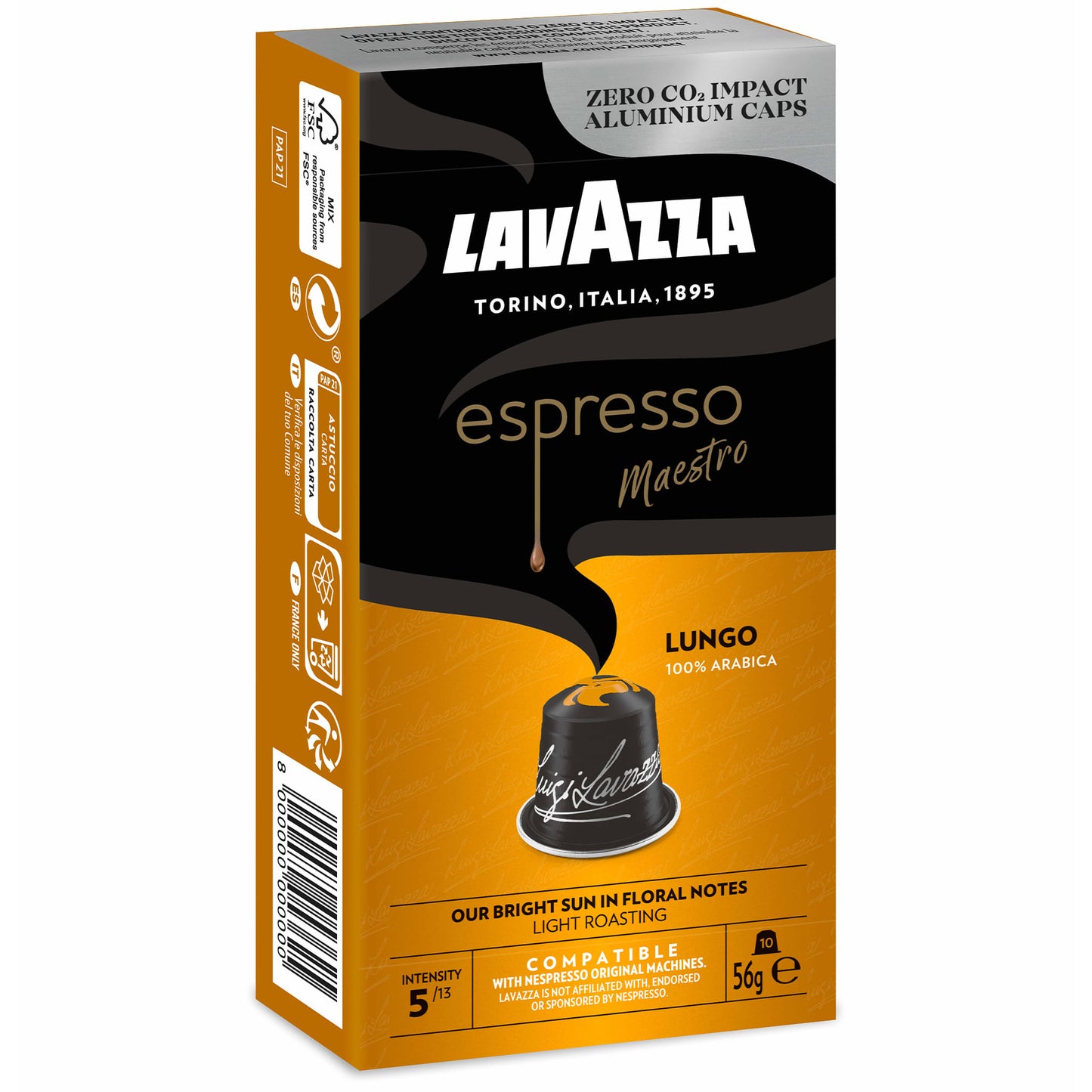 Lavazza Lungo 10/1 Nespresso Kompatibilne Kapsule - 2
