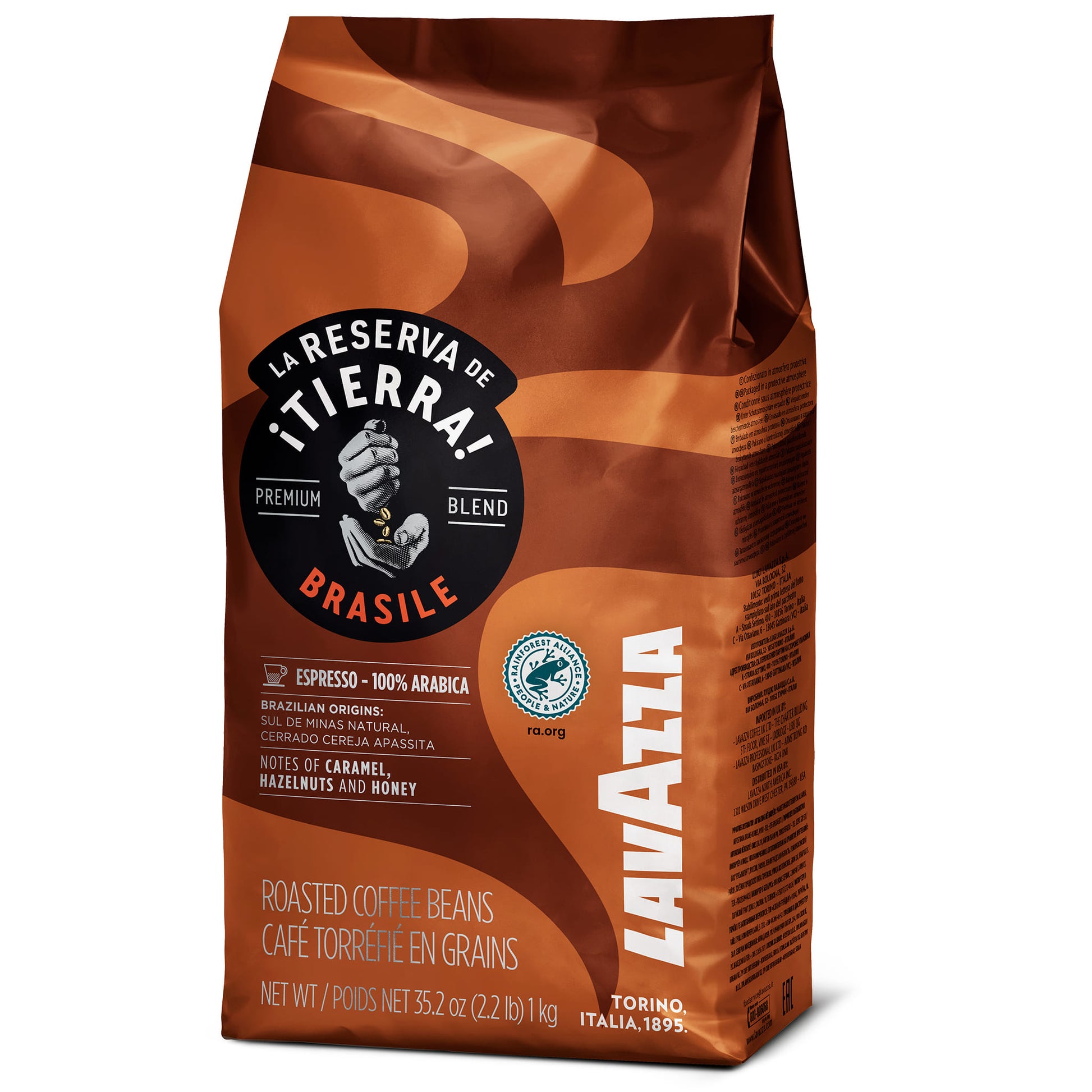 Lavazza Tierra Brasile 100% Arabika 1kg Pržena Espresso Kafa u Zrnu - 3