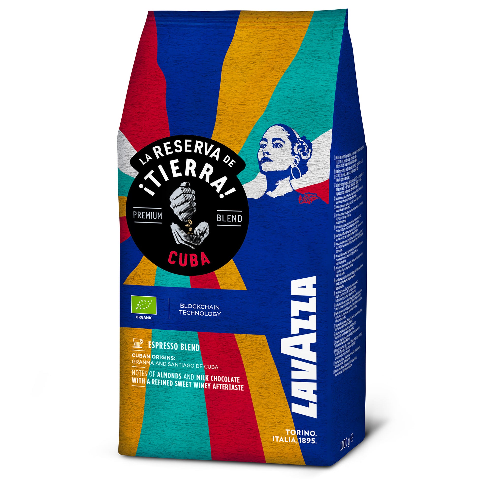 Lavazza Tierra! Cuba 1kg Pržena Espresso Kafa u Zrnu - 3