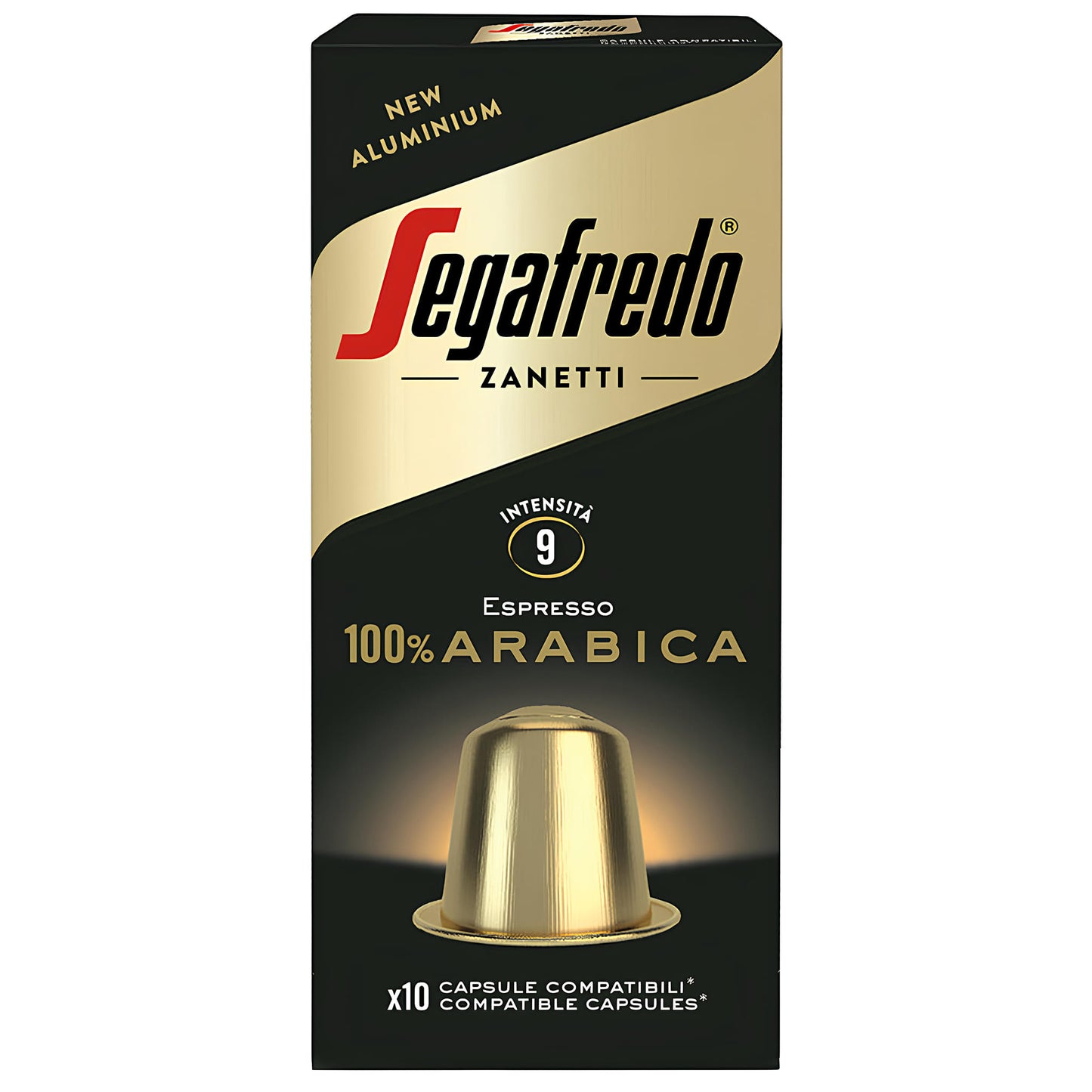 Segafredo Zanetti Nespresso Kompatibilne Kapsule za Espresso Kafu Supremo 10/1