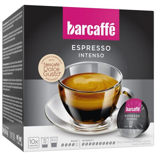 Barcaffè Intenso 10/1 Dolce Gusto Kompatibilne Kapsule za Kafu