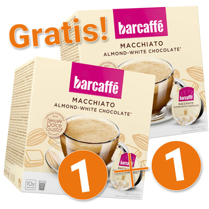 Barcaffè Almond Macchiato 10/1 | Dolce Gusto Kompatibilne Kapsule