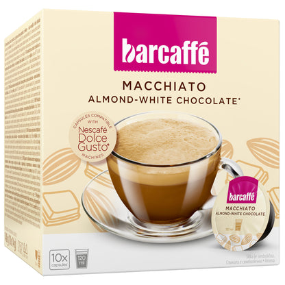 Barcaffè Almond Macchiato 10/1 Dolce Gusto Kompatibilne Kapsule za Kafu
