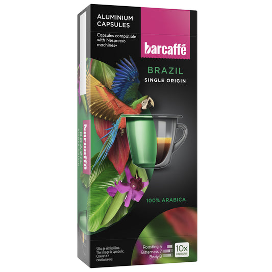 Barcaffè Brazil 10/1 Nespresso Kompatibilne Kapsule za Kafu
