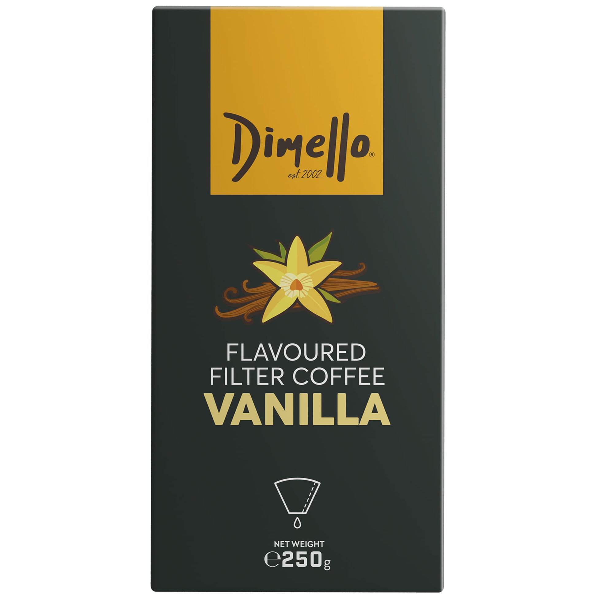 Dimello Filter Vanilla 250g Kafa sa Ukusom