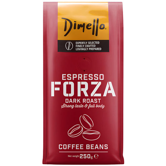 Dimello Espresso Forza 250g Pržena Kafa u Zrnu