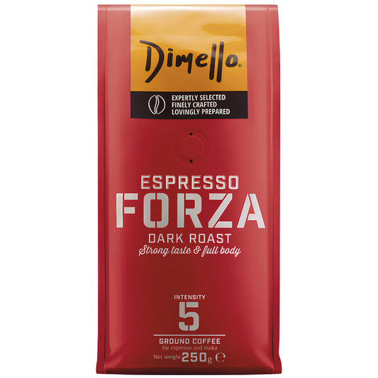 Dimello Espresso Forza 250g Pržena Mlevena Kafa