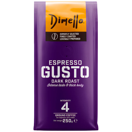 Dimello Espresso Gusto 250g Pržena Mlevena Kafa