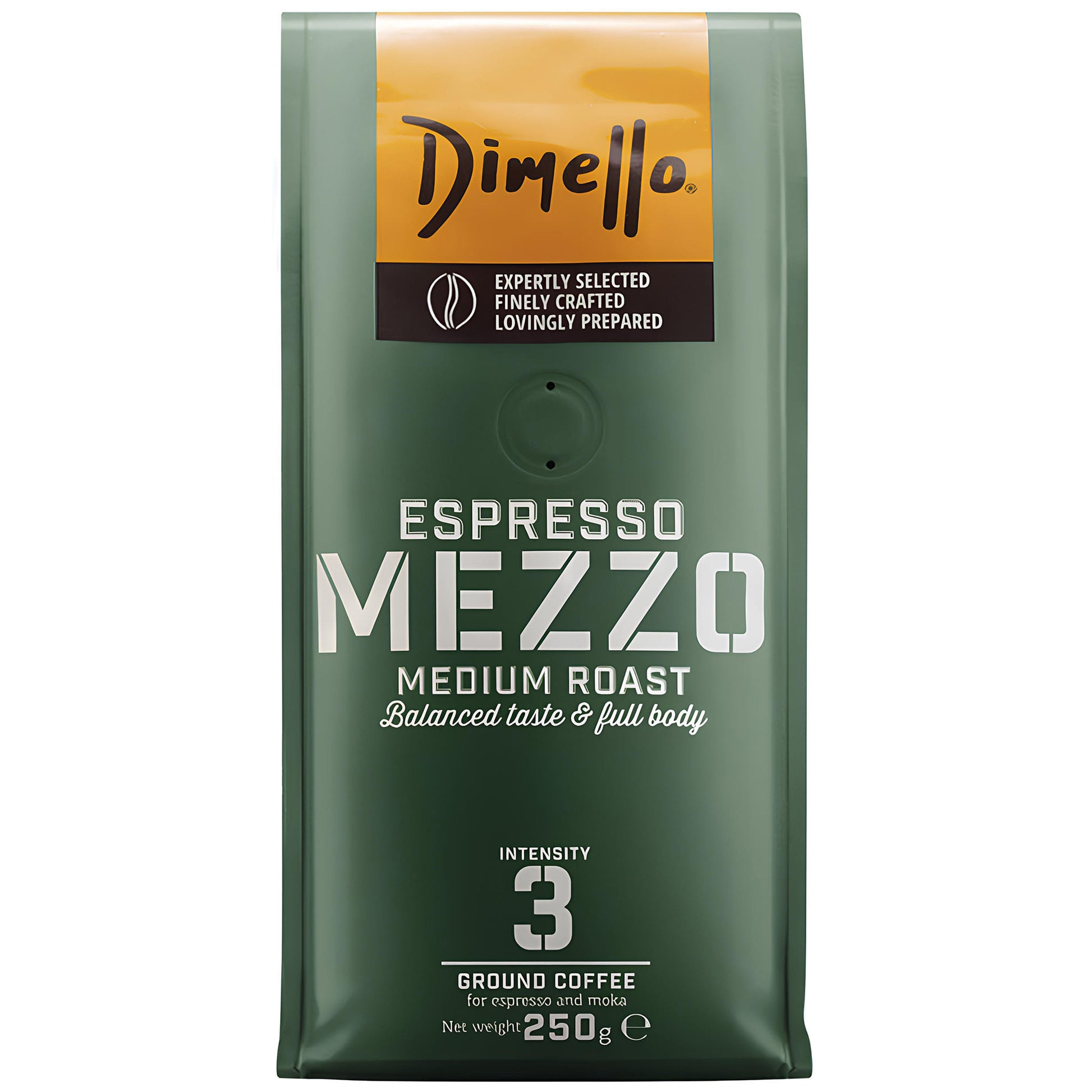 Dimello Espresso Mezzo 250g Pržena Mlevena Kafa