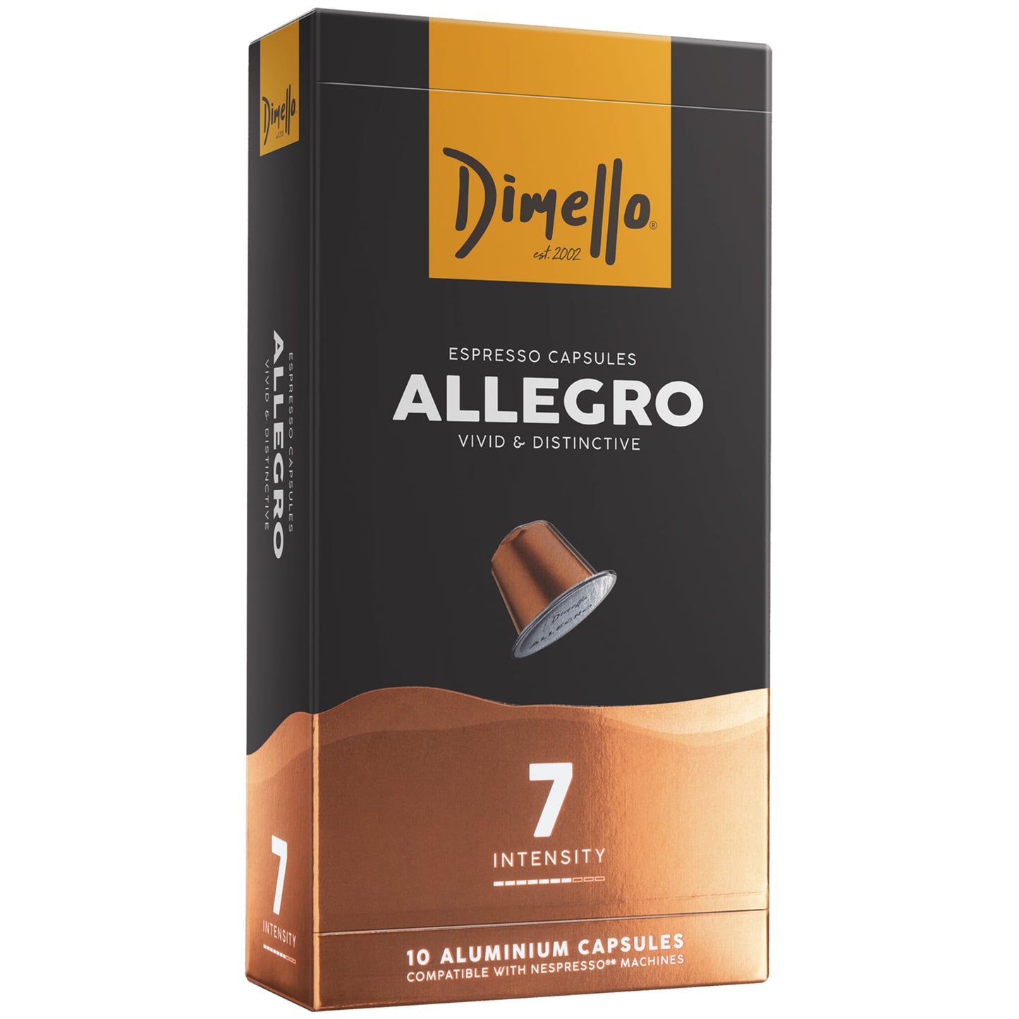 Dimello Nespresso Allegro 10/1 Kompatibilne Kapsule za Kafu - 2