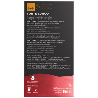 Dimello Nespresso Forte Lungo 10/1 Kompatibilne Kapsule za Kafu - 3