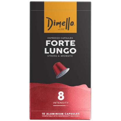 Dimello Nespresso Forte Lungo 10/1 Kompatibilne Kapsule za Kafu