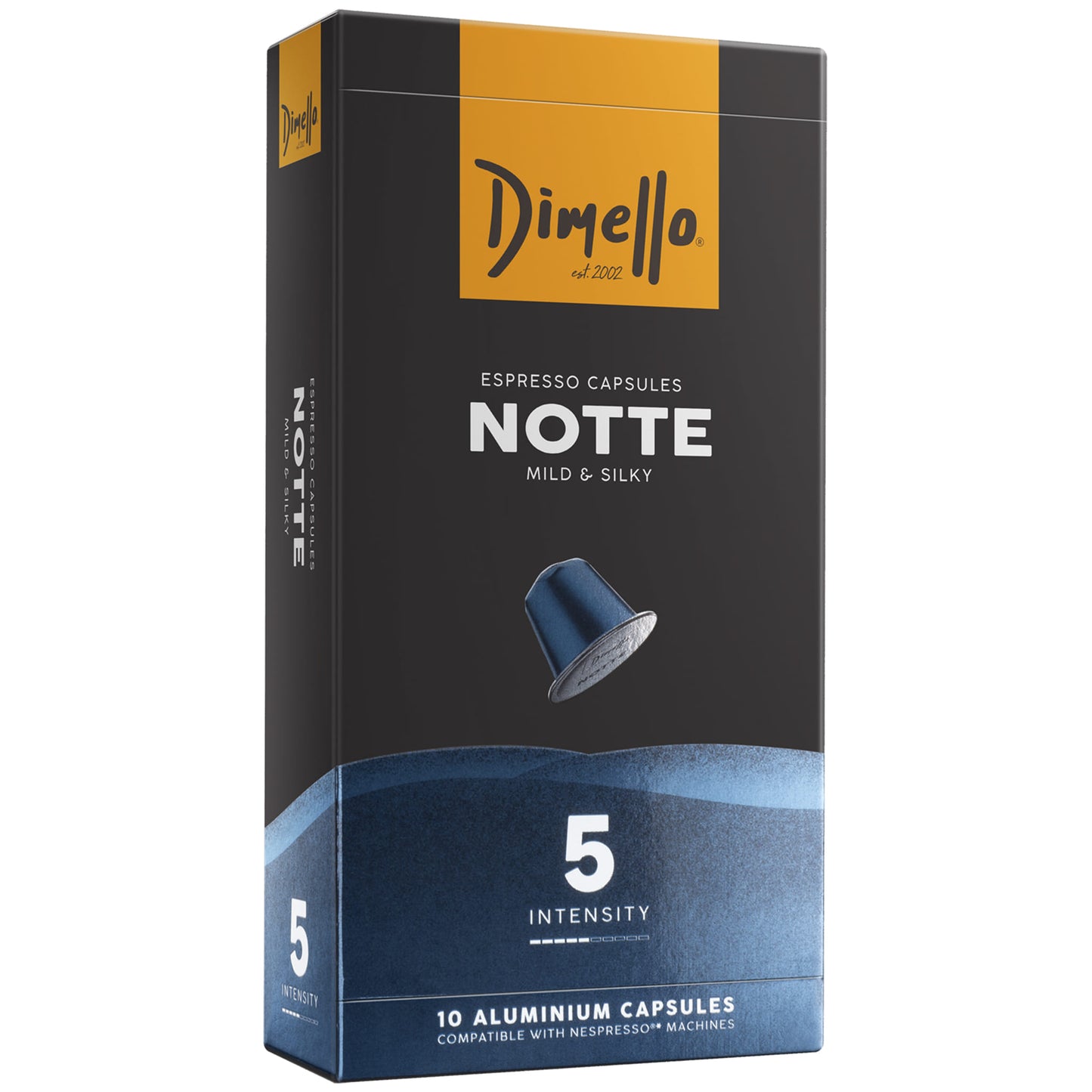 Dimello Nespresso Notte 10/1 Kompatibilne Kapsule za Kafu - 2