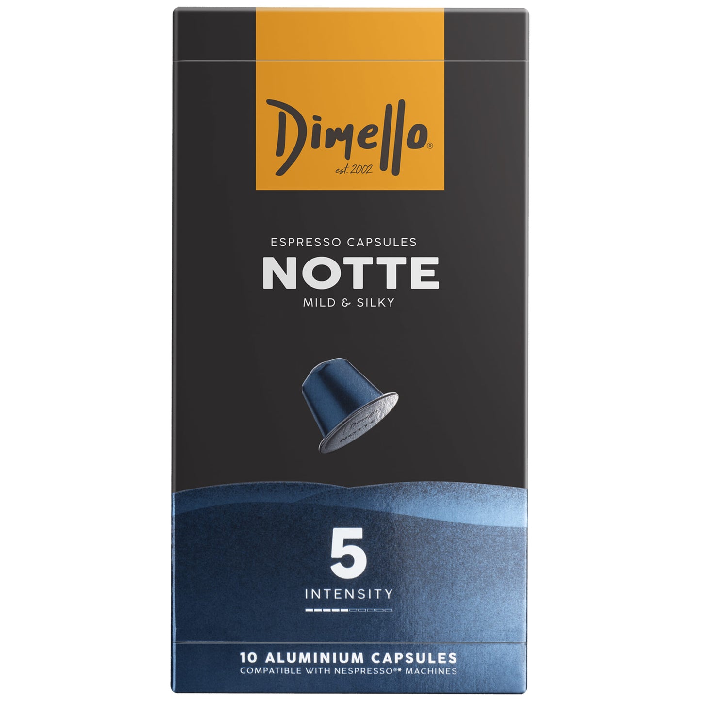 Dimello Nespresso Notte 10/1 Kompatibilne Kapsule za Kafu
