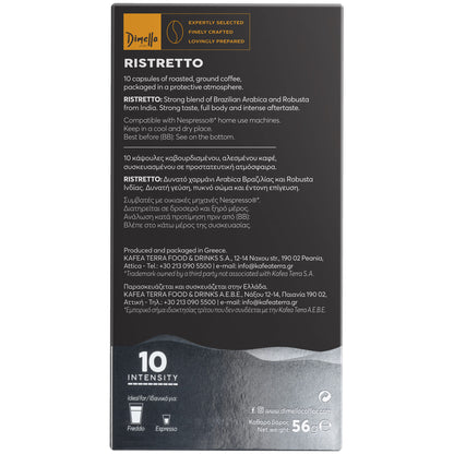 Dimello Nespresso Ristretto 10/1 Kompatibilne Kapsule za Kafu - 3