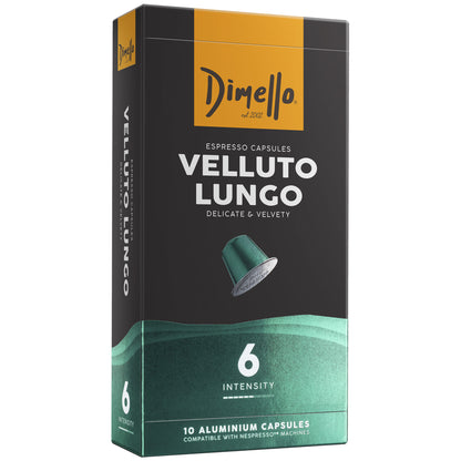 Dimello Nespresso Velluto Lungo 10/1 Kompatibilne Kapsule za Kafu - 2