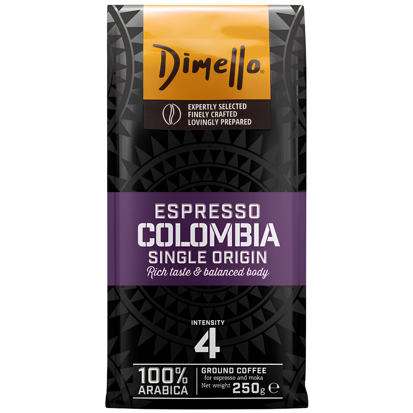Dimello Single Origin Colombia 250g Pržena Espresso Mlevena Kafa