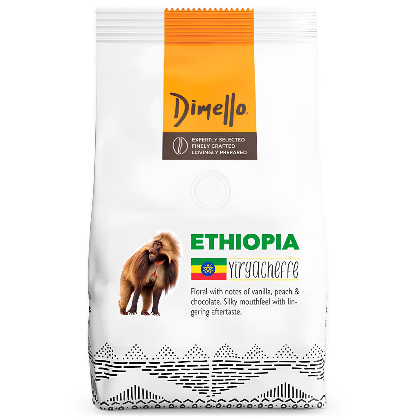 Dimello Single Origin Ethiopia 250g Pržena Espresso Kafa u Zrnu