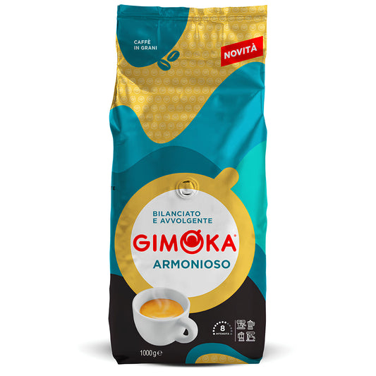 Gimoka Armonioso 1kg Pržema Espresso Kafa u Zrnu Zelena