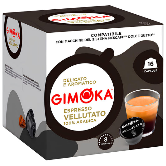 Gimoka Dolce Gusto Kapsule Espresso Vellutato