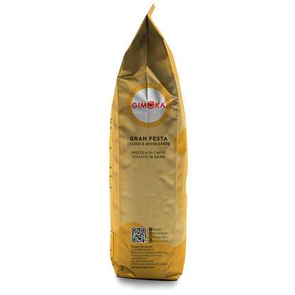 Gimoka Gran Festa 1kg Pržena Espresso Kafa u Zrnu Zlatna - 2