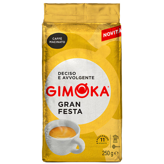 Gimoka Gran Festa 250g Mlevena Espresso Kafa