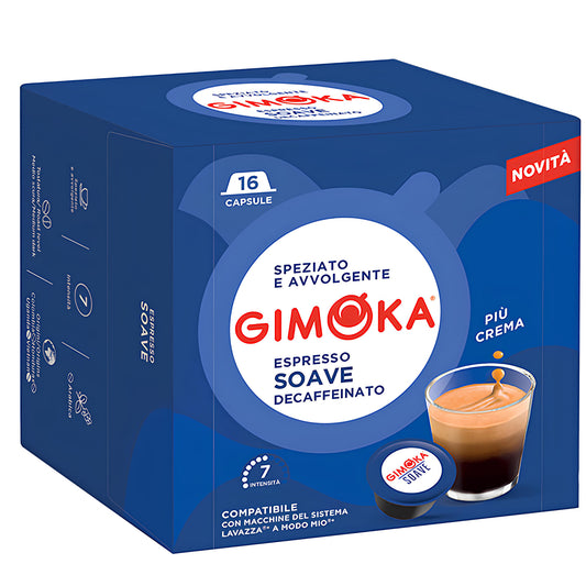Gimoka Lavazza A Modo Mio Soave Dek Espresso Kapsule