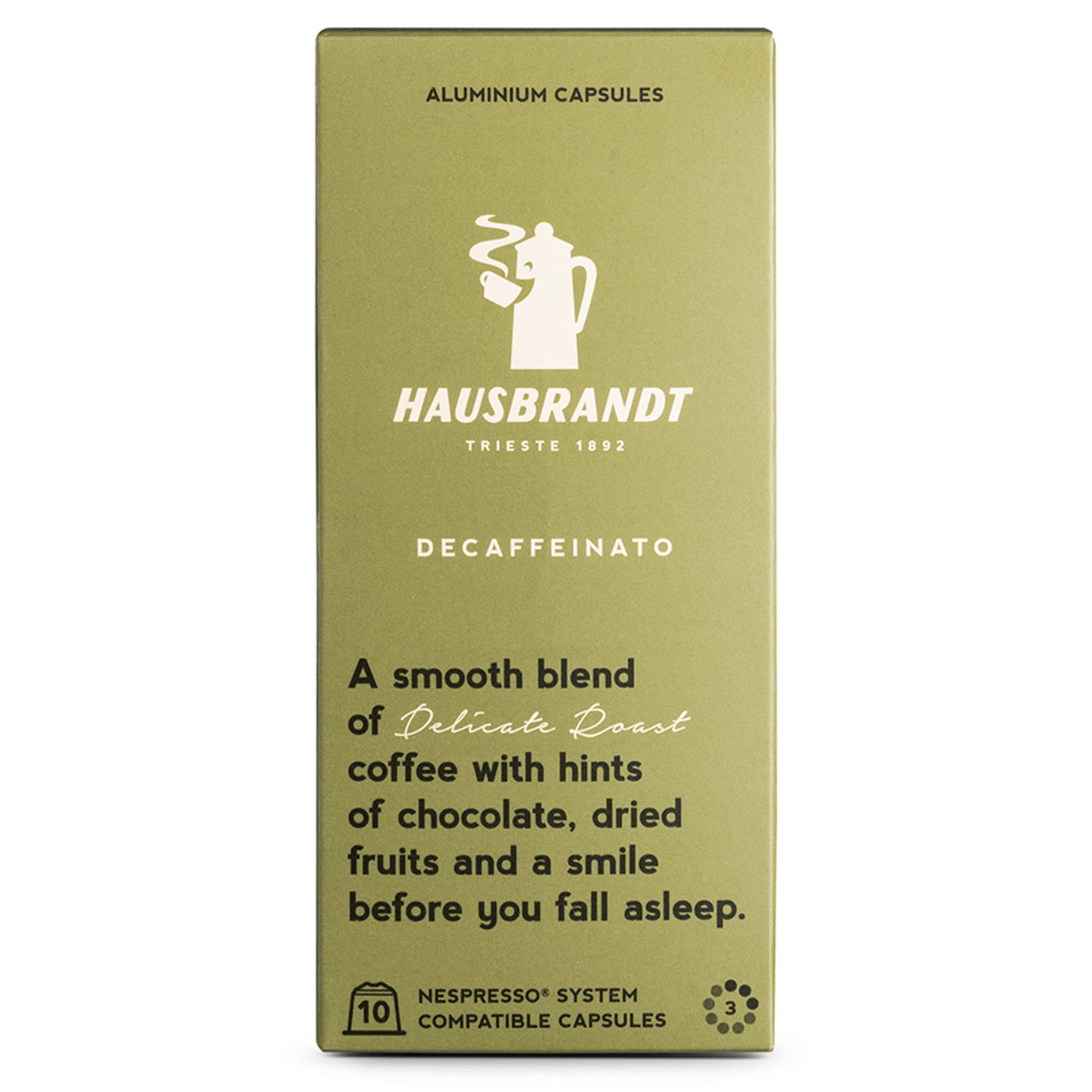 Hausbrandt Decaffeinato 10/1 Nespresso Kompatibilne Kapsule - 2